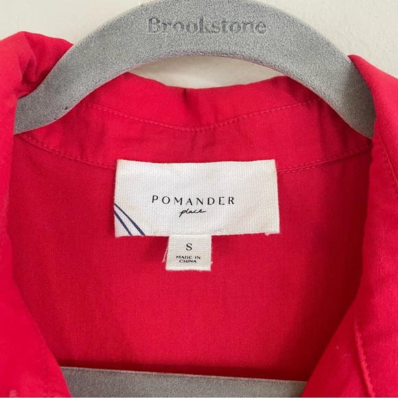 TUCKERNUCK Pomander Place Hibiscus Red Cotton Mabel Maxi Dress Size Small - Picture 4 of 11